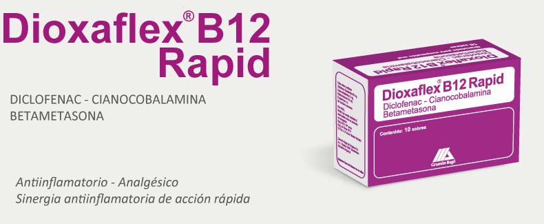 Dioxaflex B12 Rapid  Gramón Bagó