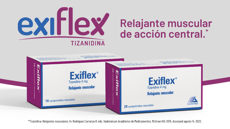 Relajante muscular de acción central: Exiflex®